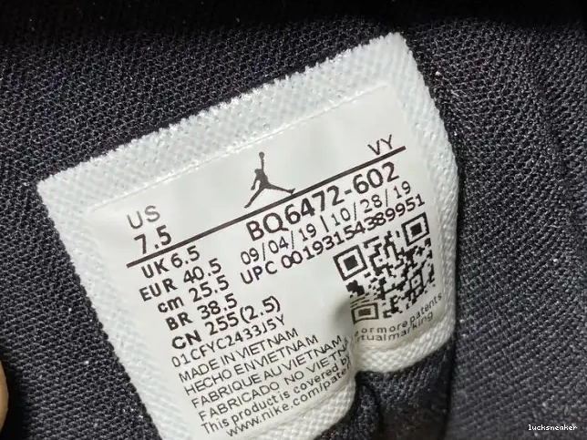 Reps LUCY BQ6472-602 1 Powder (W) Jordan Mid Dirty Iridescent Air 0611